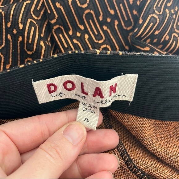 DOLAN x ANTHROPOLOGIE Dulcea Cropped Flare Printed Pants - Picture 7 of 8